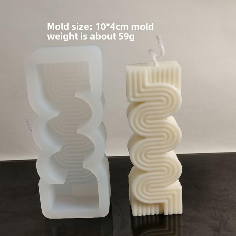 3D Sitting Bear Silicone Candle Mold Cute Bear Aromatherapy Candle Making Mold DIY Soap Plaster Resin Casting Mould Home Decor