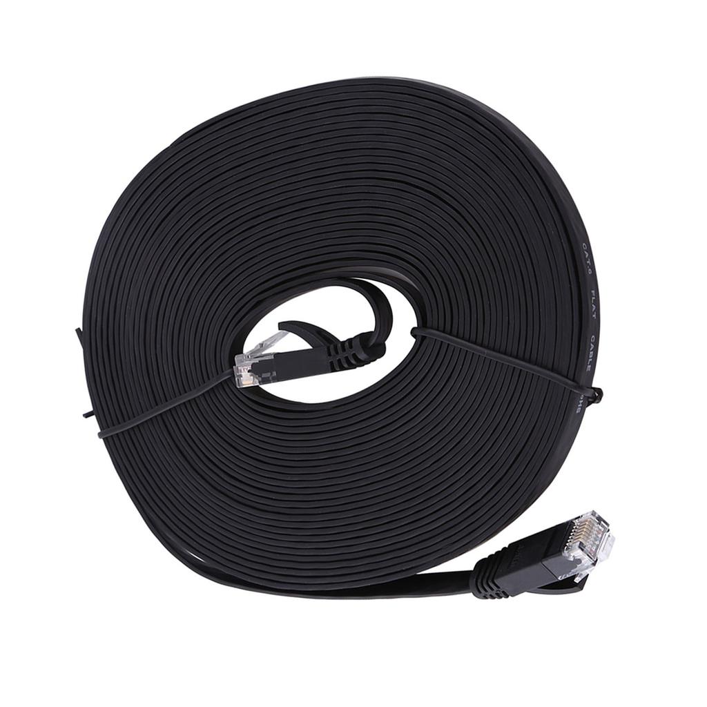RJ45 CAT6 Ethernet Network Flat LAN Cable UTP Patch Router Cables 1000M