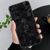 Schedelroos Kunst Telefoonhoesje Voor Samsung A52S A21S A33 A23 A13 A14 A32 A52 A53 A54 A51 A71 M51