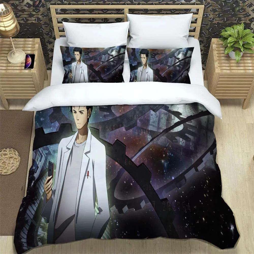 Cartoon anime fashion print soft as well as comfortable bedding set luxury quilt cover Customizable comforter bedding sets