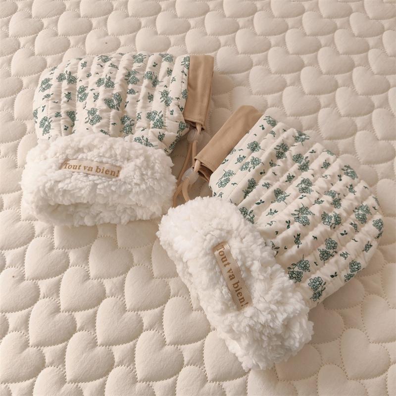 Non-Toxic Children'S Bicycle Gloves Children'S Outdoor Sports Mittens Cartoon Printed Hands Warmer Scooter Gloves For Winter