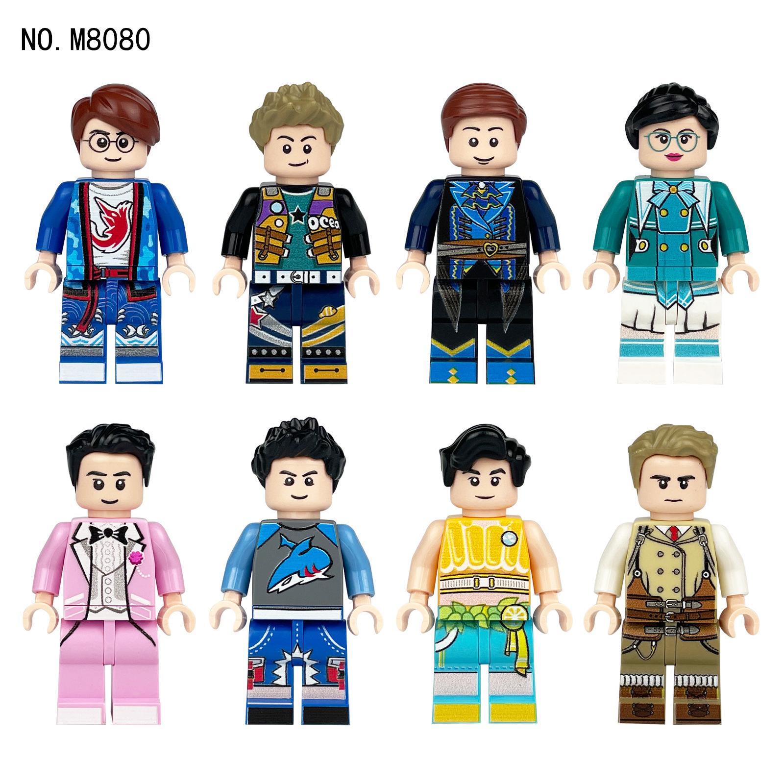 

16 цыпленок и мир маленькие частицы элитная кукла модель детские строительные блоки игрушки