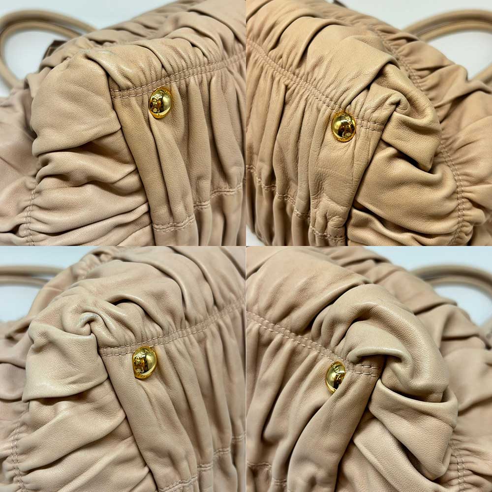 Used PRADATote Bag leather Women