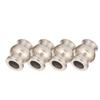 8Pcs RC Shock Absorbers Ball Head for Hpi/Hsp/Losi/Axial/Tamiya/Redcat/Himoto/Kyosho