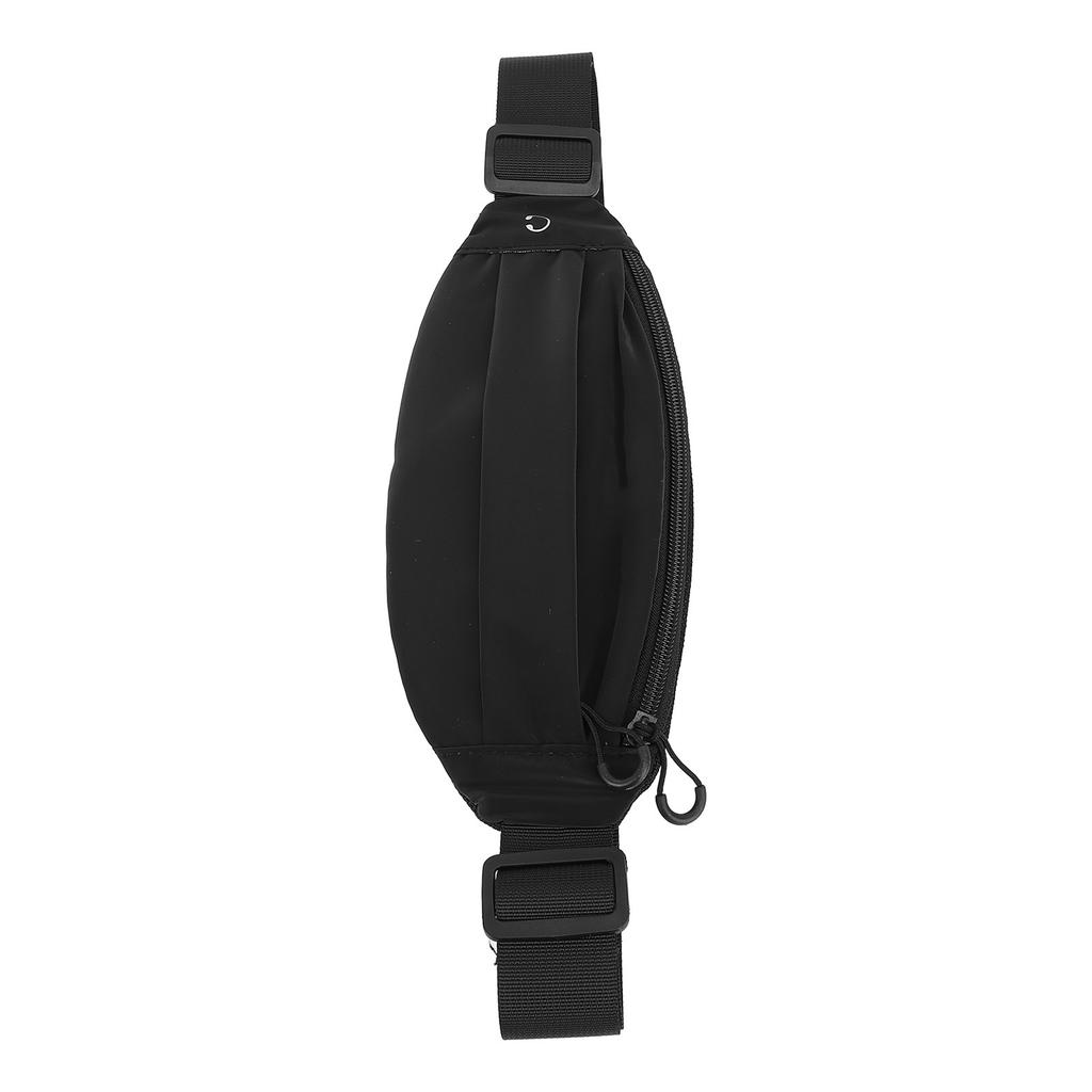 Sports Waist Bag Nylon Waterproof Multifunctional Reflective Design Fanny Pack for Work Shopping