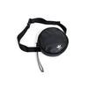 Originals Three Leaves Sports Casual Small Round Shoulder Bag Crossbody Bag Chest Bag Leather Waist Bag Unisex Bags Black CL5438