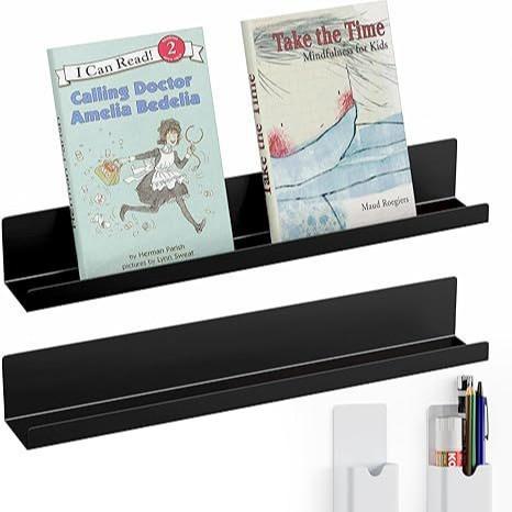 Suitable for Whiteboards, Classroom Storage and Office Magnetic Shelves, Bookshelves, Wrought Iron Display Stands