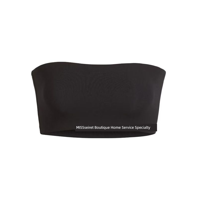 Kardashian Same Ski * Ms Four-Color Tube Top Solid Get Chest Paste Strapless Sexy Breathable Nude Feel Bra
