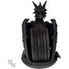 Ensemble De Dessous De Verre - Nemesis Now - Dragons Tanière - 22cm - Noir - Résine Peinte À La Main