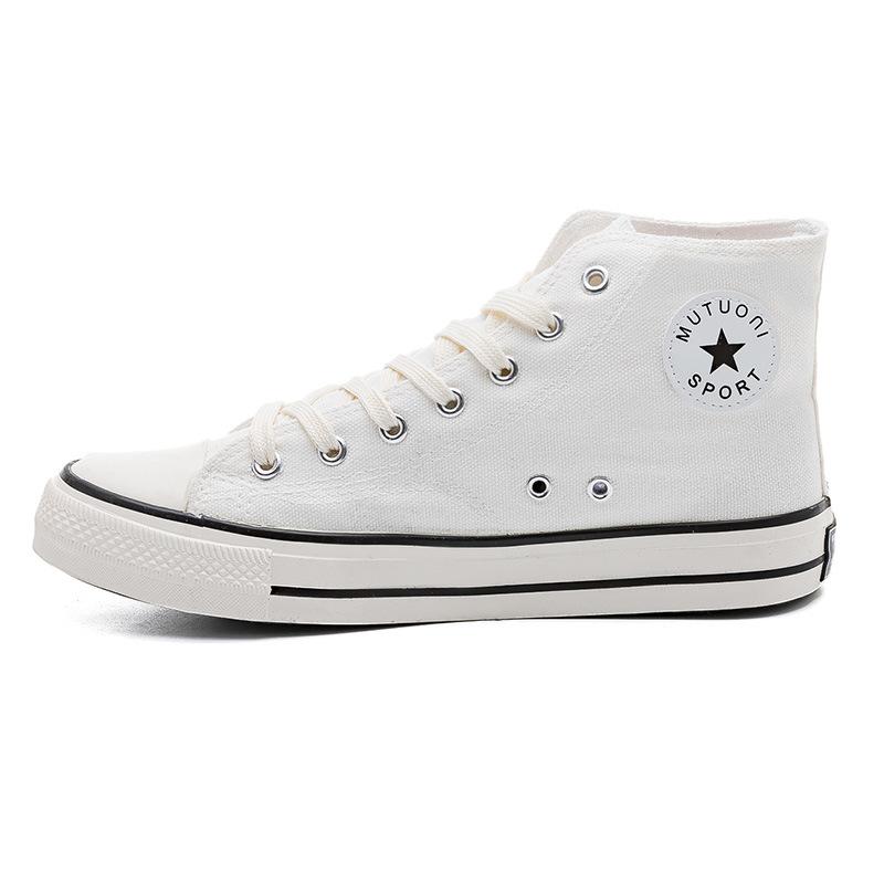 High-top replica canvas shoes women's retro casual board shoes rubber shoes men's and women's couple shoes