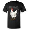 Devine quoi Cul de Poulet T-shirt Basique en Coton