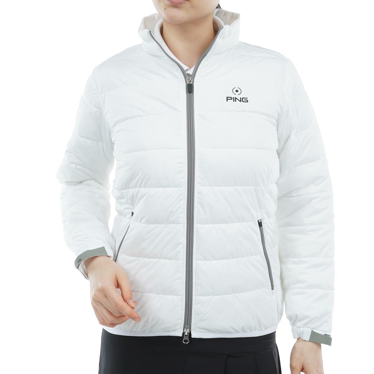 

Padded Full Zip Blouson Rock Camo Golf M [Ping Apparel] Women s (Arizona Pattern, Stretch) / / 622-3220006 030_White