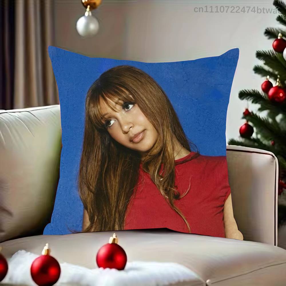 Singer VVicky PinkPantheress Pillow Case For Living Room Bedroom Hotel Pattern Printed Cushion Cover Decorations and Protector