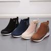 Fashion Fashion Winter Ladies Shoes New Arrival 2024 Warm Womens Boots Platform Snow Ankle Boots for Girls Wedge Heels Botas Mujer