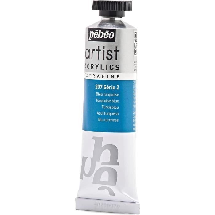 Paint - Veronese - 37 Ml Tube - Extra Fine - Yellowish Blue - Glossy