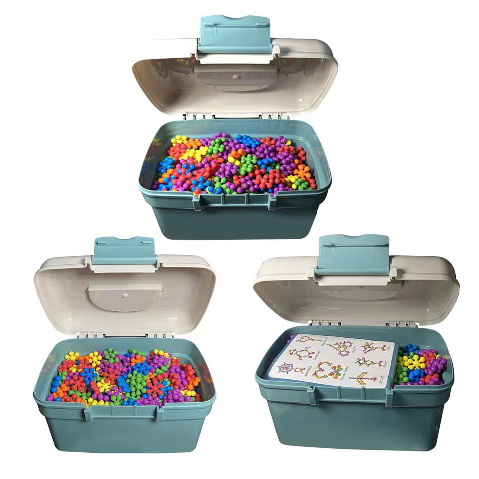 

400/500/600pcs Детские блоки 3d Модель Украшения Pp Развивающие игрушки Детские подарки