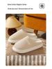 Thick-Soled Cotton Slippers: Women’s & Men’s Plush Non-Slip Closed-Toe Indoor Footwear for Autumn & Winter
