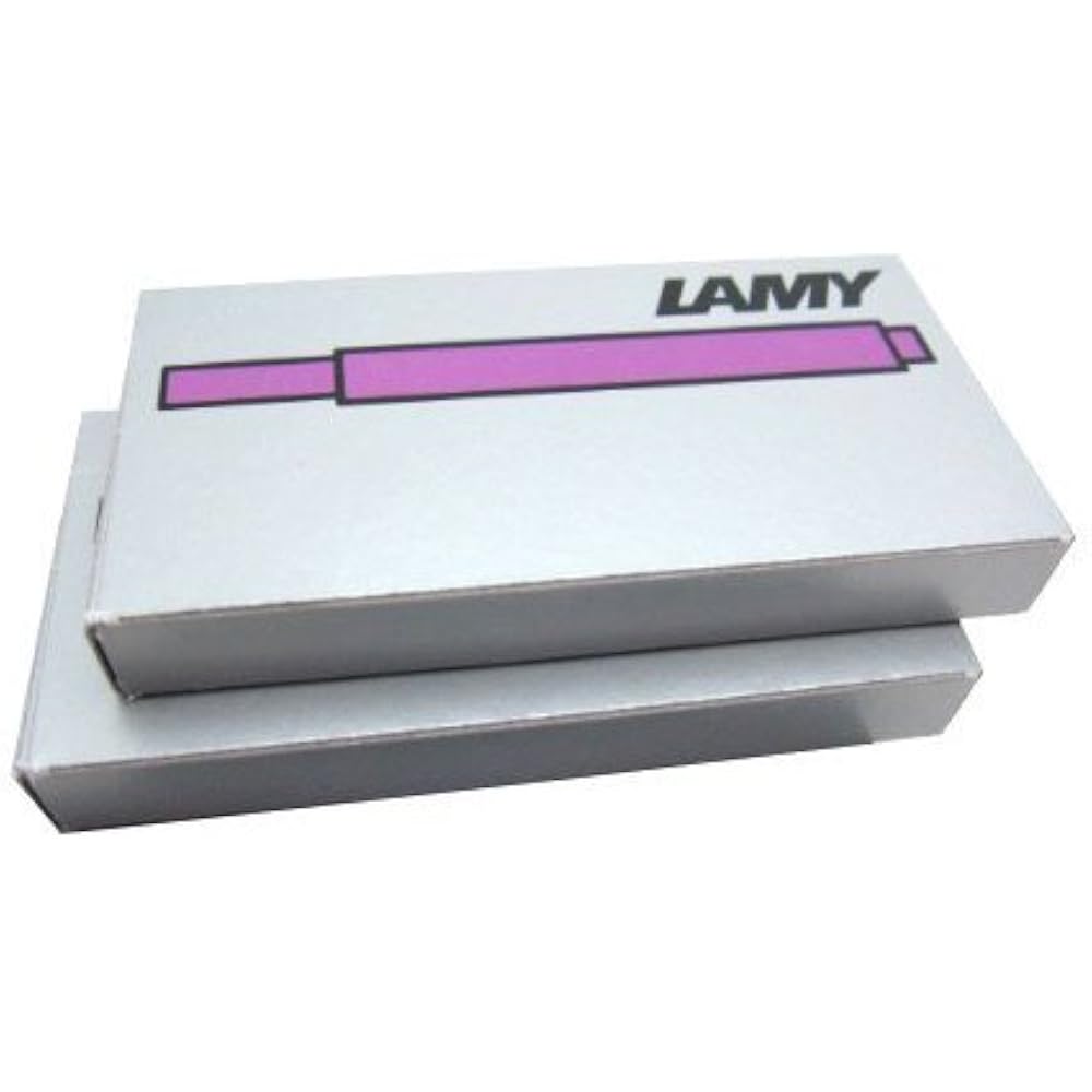 LAMY Lamy Fountain Pen Cartridge Ink Violet 5 Bottles Per Box X 2 Box Set LT10 [Parallel Imported...