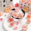 Rose Mixed Artificial Flowers Silk Fake Flowers Heads for Home Decor Wedding Decoration DIY Craft Garland Gifts Box Accessories