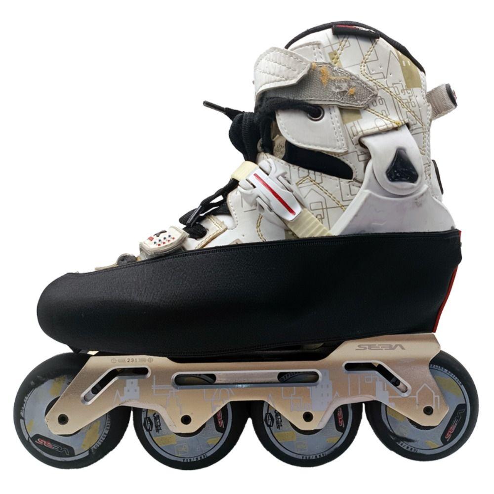 Double Layer Roller Skate Shoes Covers Anti-scratch Speed Skating Protector  Sports Equipment