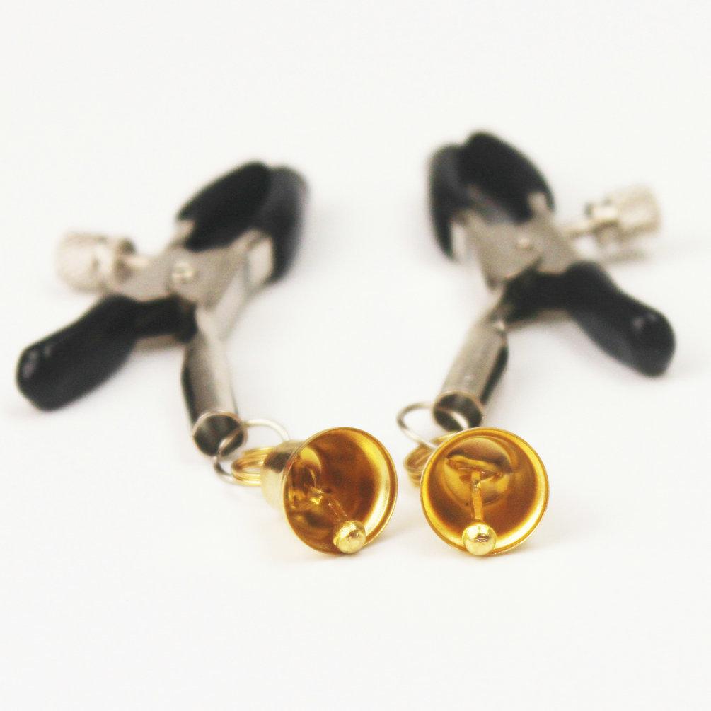 Nipple Clips Jingle Bells Labia Sex Shop Breast Sex Toys Clit Breast Clip Shameless Shaking Stimulate Papilla Christmas Gifts