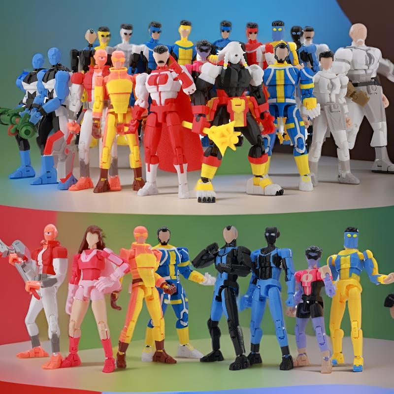 3D-Printed Articulated Action Figures Collectible Toys for Adults And Kids