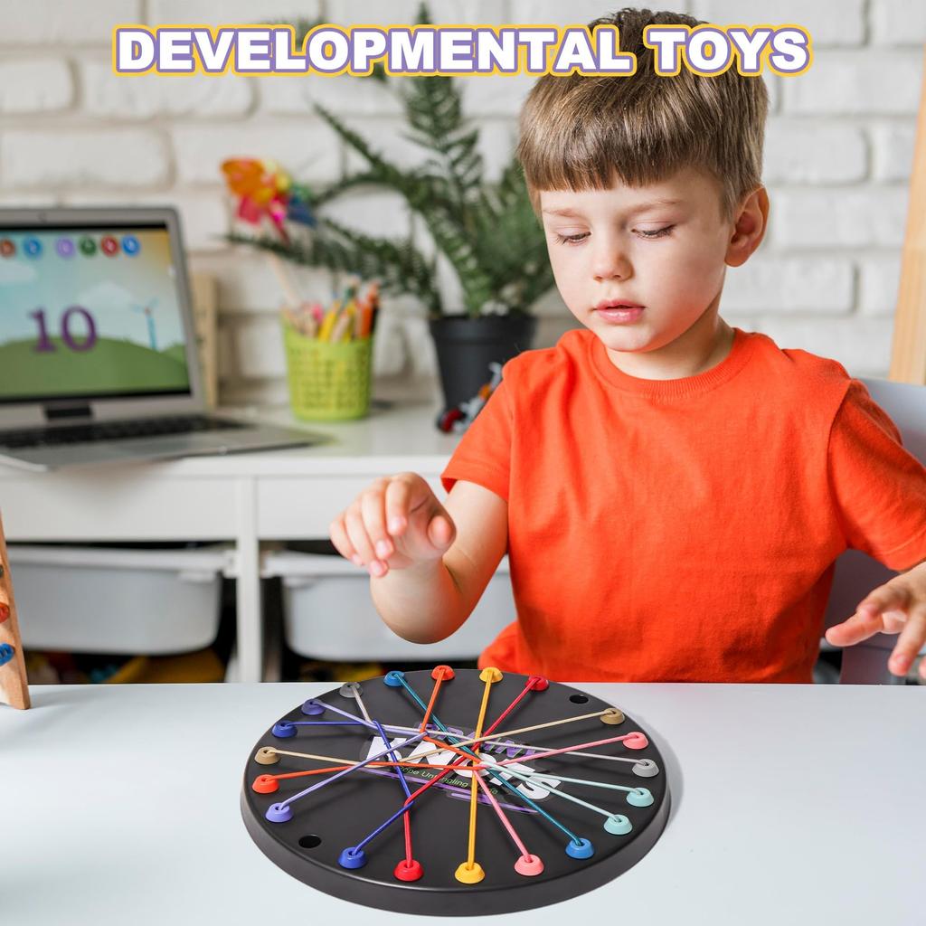 AIUAZA Strategy Board Unraveling Spinning Educational Educational Adult Party Autism Decompression Toy Game, Game, Game, Tie-In Game, Toy, Children's