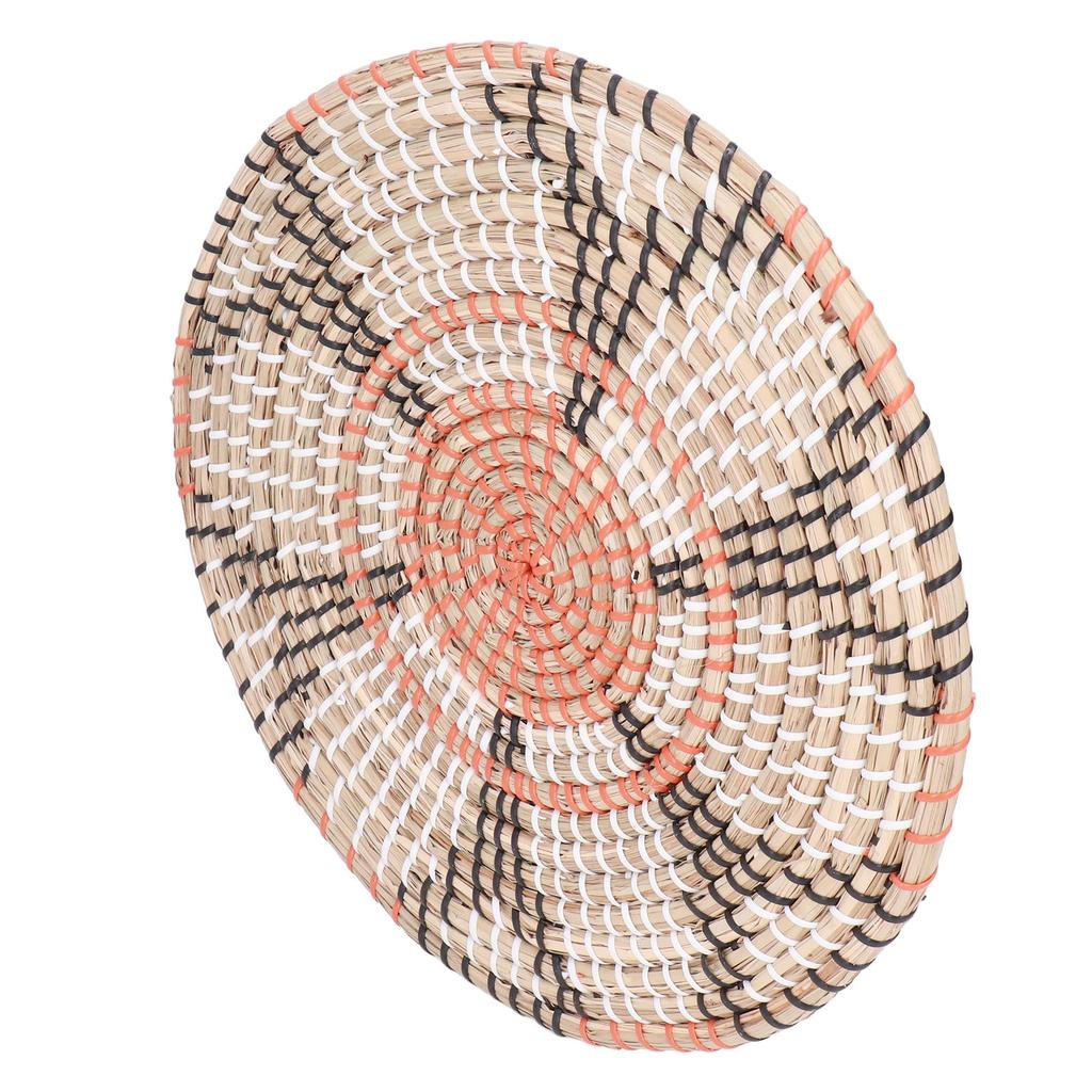 Isolieruntersetzer Nordische Strohgeflecht-Platzsets Wärmeisolieruntersetzer Homestay WanddekorationL