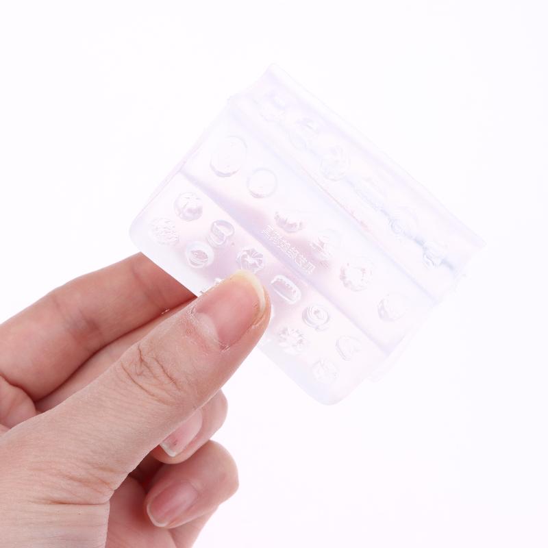 Nail Art Silicone Mold Mini Dessert Mold Bread Croissant Toast Biscuits Baking Tools Diy Silicone Nail Art Templates Nails Mold