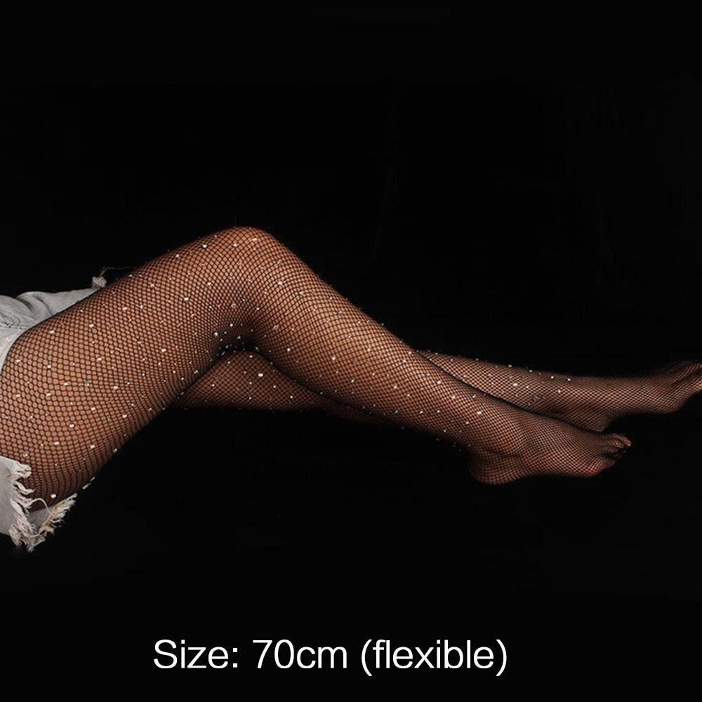 Glitter Fishnet Tights Shiny Stockings Fashion Pantyhose Women Girl