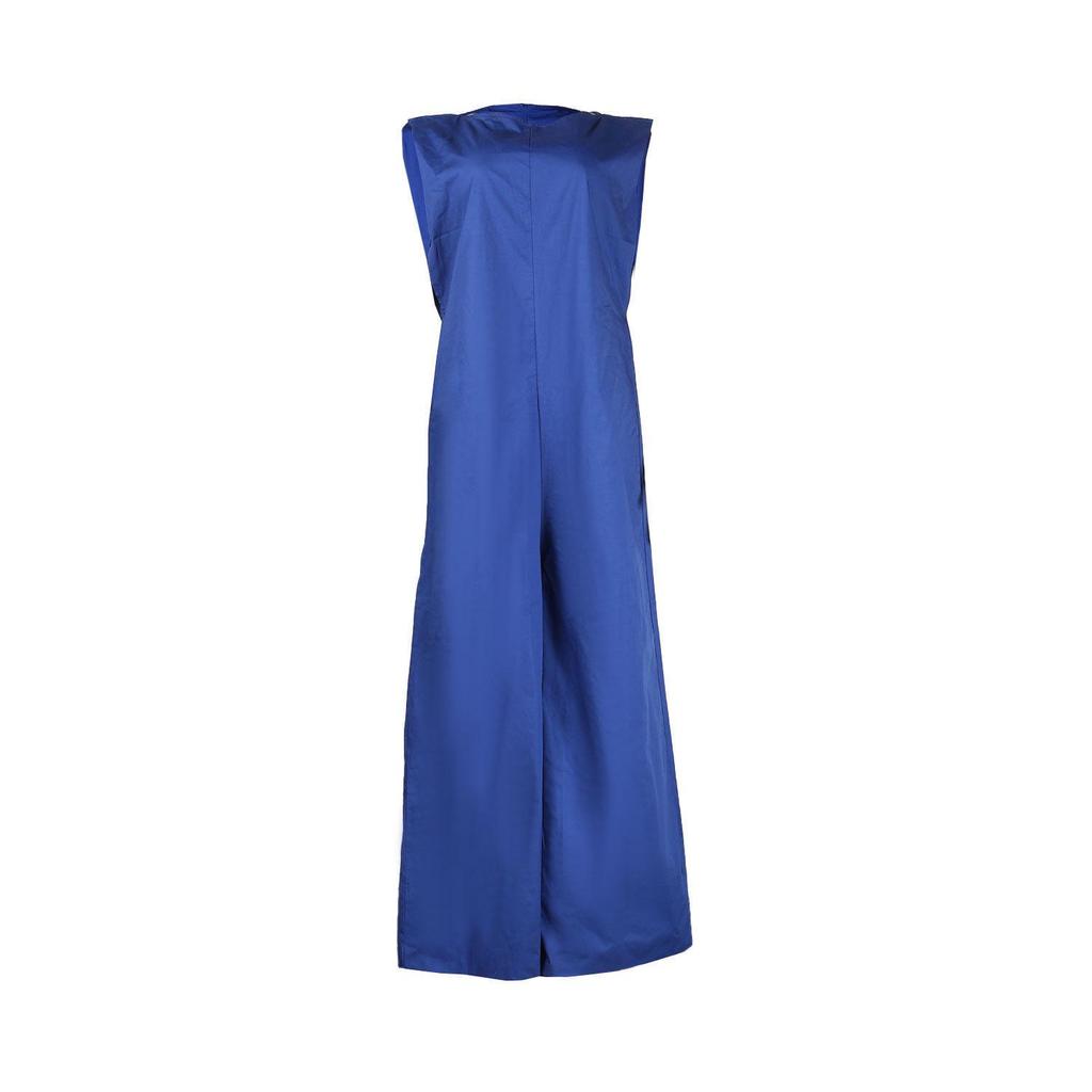2025 Women's Spring/Summer Casual Solid Color Wide-Leg Jumpsuit