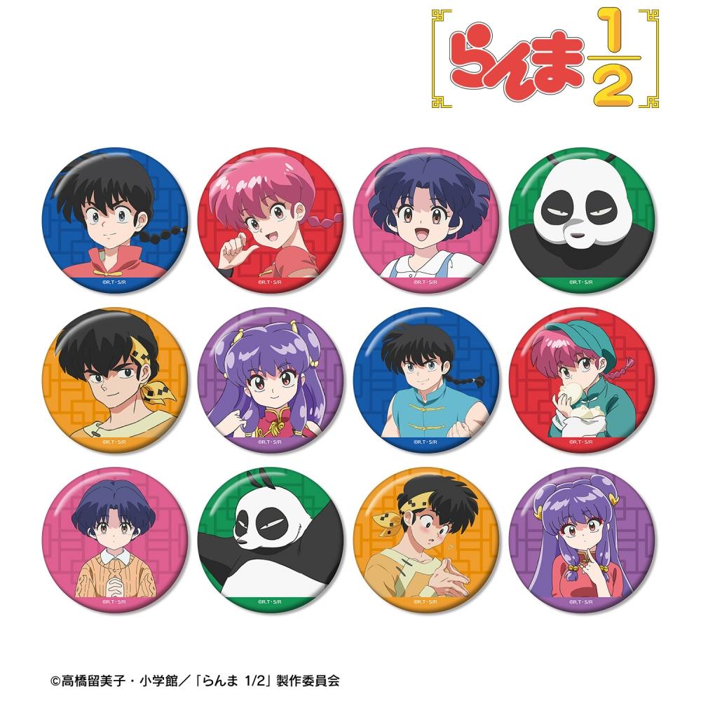 

Рамма 1 2 Телевізійне Аніме Рамма 1 2 Торговий Металевий Значок 1 коробка 12 шт.