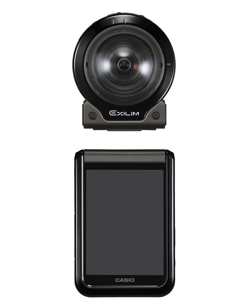 Casio EXILIM Digital Camera Set Unit Outdoor Recorder EXFR200 Black EX-FR200BK (Camera + Monitor/Controller Unit)
