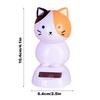 Cat Car Dashboard Decoration, Solar Bobblehead Cat, Cat Swinging Decoration - Cat Solar Bobblehead