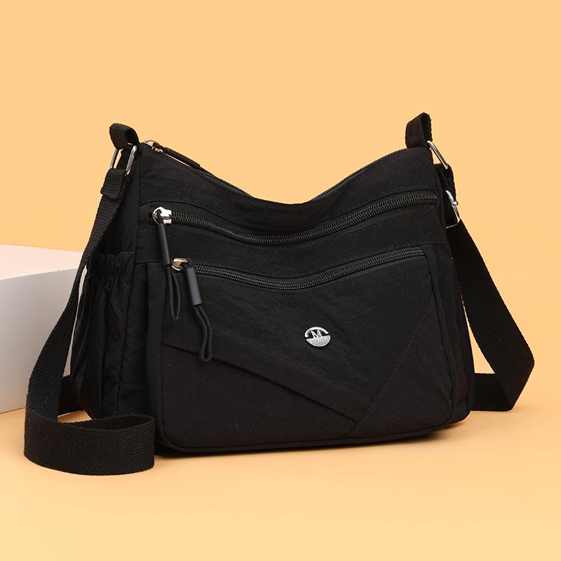 Crossbody-Tasche mit großer Kapazität Wasserdichte Schultertasche mit großer Kapazität Nylon Mamatasche