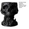 Small Item Storage Bowl 3D Printed Gothic Skull Decorative Catchall Bowl, Holder for Key Unique Entryway Coin Jewelry, Dark Art Desktop Ornament Home