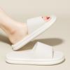 Women Summer Concise EVA Slippers Men Soft Home Slides Couples Bathroom Non-slip Sandals Adults Comfortable Outdoor Beach Shoes