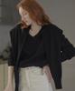 Nonlocal V-Neck Knit - Black