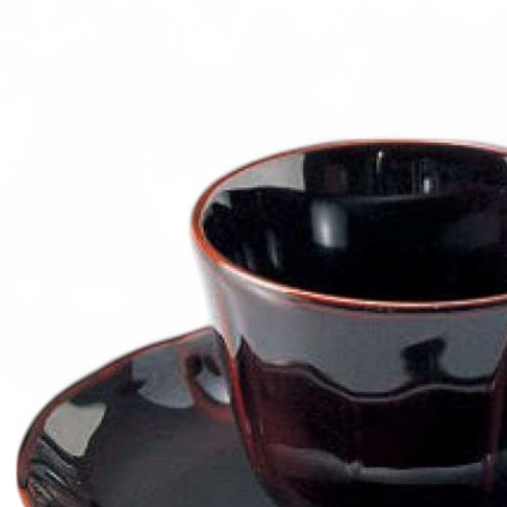 Lacquerware Teacup Urushi Made in Japan J-kitchens Hand-painted PID-529890