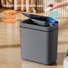 Cubo de basura inteligente con sensor automático para cocina baño y dormitorio sin contacto