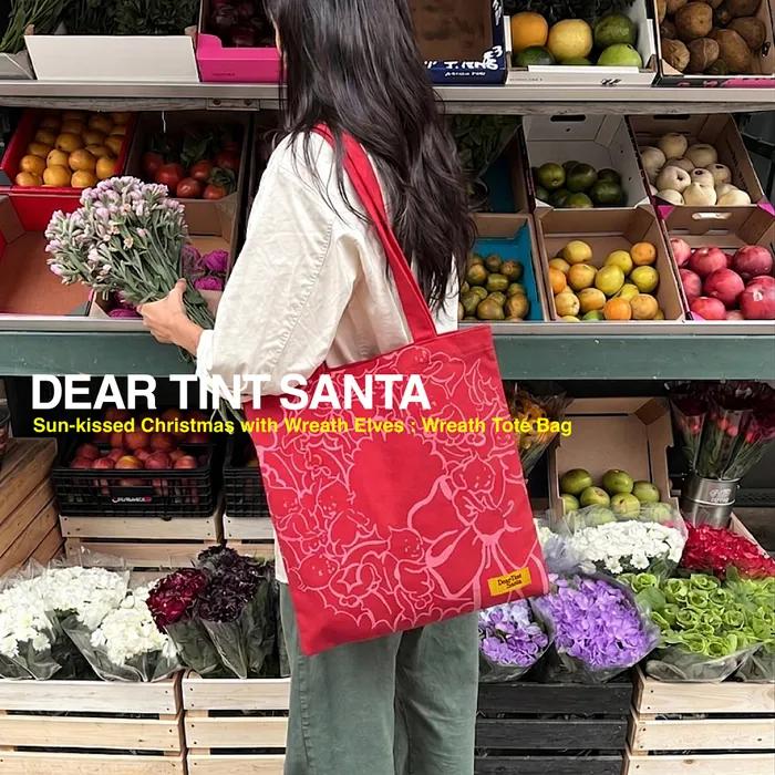 Wreath Bag_red