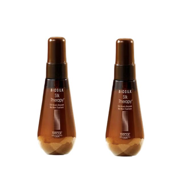 Silk Therapy Silk Keratin Line — No-Wash Treatment 60ml / Ampoule Essence 25ml / Ampoule Hair Pack 150ml (10 Options)