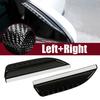 2x Real Carbon Fiber Black Mirror Rain Visor Guard For SUV Auto Car Accessories