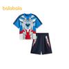 Balabala Boys' Ultraman Short Sleeve Set