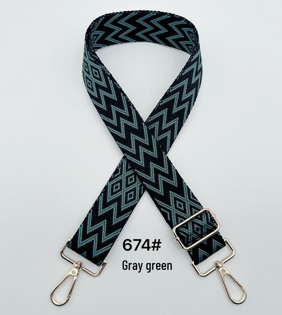 Adjustable Polyester Crossbody Shoulder Strap for Bags and Luggage