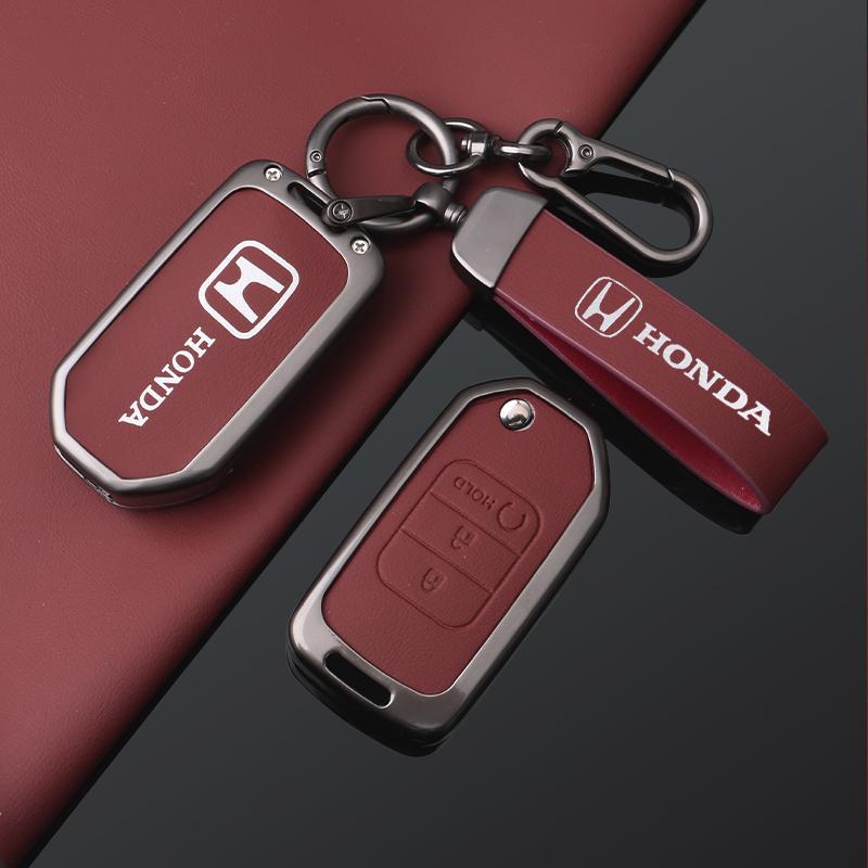 Car 2/3 Buttons Flip Key Case Cover Shell For Honda Civic Accord City Odyssey CR-V XR-V HR-V Vezel Jade Jazz Crider Accessories