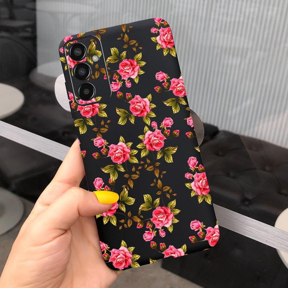 For Cover Samsung Galaxy A04s SM-A047F Bumper Fundas Milk Cow Butterfly Phone Case Soft Back Cover For Samsung A04s Bumper Capa