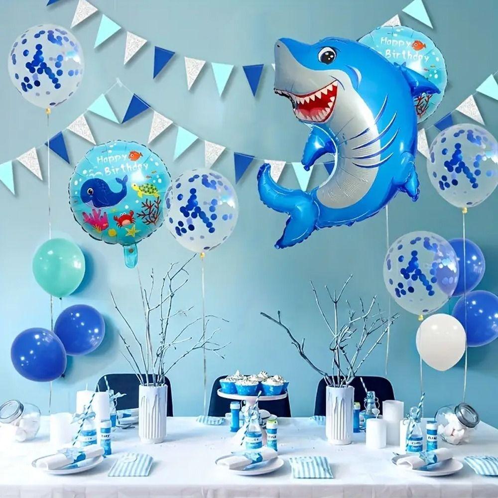 Lantern Fish/Sea Snail/Seahorse Kids Birthday Party Decoration Baby Shower Supplies  Birthday Party