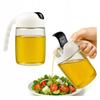 Glass oil dispenser 300 ml with handle - olive oil vinegar sauce oil spices