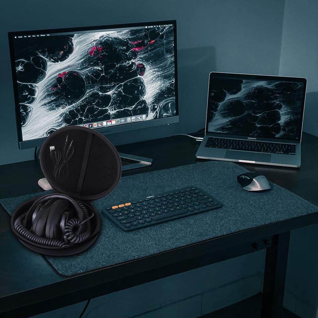 Étui de rangement Khanka pour casque stéréo Sony MDR-7506 (Cas seulement)